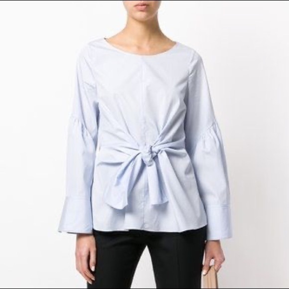 3.1 Philip Lim Smocked Top Size 6 - Picture 1 of 9